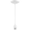 Westinghouse Lighting 7028600 Single-Light Mini-Pendant Kit with White Finish
