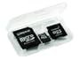 Kingston 2 GB microSD Flash Memory Card with SD and miniSD Adapters SDC/2GB-2ADP