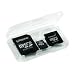 Kingston 2 GB microSD Flash Memory Card with SD and miniSD Adapters SDC/2GB-2ADP