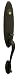 Schlage F392 VEN 613 Venice Exterior Dummy Handleset, Oil Rubbed Bronze