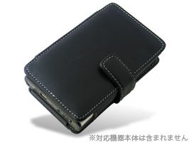PDAIR レザーケース for Mio P560 横開きタイプ PALCMIO560B