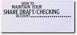 How to Maintain a Share Draft Booklet