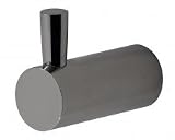 Santec 6666BO10 Polished Chrome Bathroom Accessories Single Robe Hook