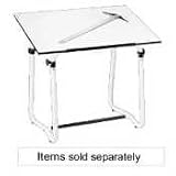 SAF3960 - Vista Drawing Table Base with Footrest