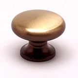 1 3/8'' Dia Brushed Bronze Knob