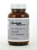 Metabolic Maintenance Acetyl-L-Carnitine 250mg 60 Capsules