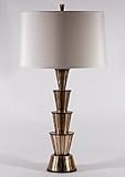 Murray Feiss Skyler Silver Washed Table Lamp