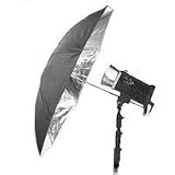 Hensel Ultra Silver 42 Diameter Photographic Umbrella.