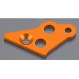 87489 Engine Mount Brace Left Orange Baja by Hpi Racing