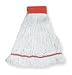 Tough Guy 1TYL7 Wet Mop, Large, White, Looped End