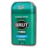 Brut Antiperspirant, Solid Oval, 2 Ounces (Pack of 6)