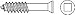 Search : Stallion 214THS1 "Trim Head" Screw 6x2-1/4" - Black Pk/25
