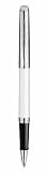 Waterman Hemisphere Essential White Lacquer Chrome Trim Rollerball Pen - S0920950
