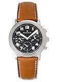 Blancpain 1185F-1130M-63 Villeret Black Dial Leather Calf Automatic Men's Watch