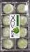 Japanese Fruits Daifuku (Rice Cake)-Melon Flavor