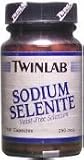 TwinLab Sodium Selenite, 250 mcg, Capsules, 100 capsules (Pack of 4)