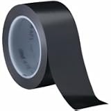 1 1/2 x 36 yds. Black 3M - 471 Solid Vinyl Tape