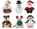Childrens Toyshop  Sporting Goods : Ty Jingle Beanie Babies - Holiday 2008 Complete Set of 6