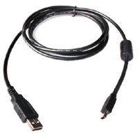 BTGPS-USB: USB Data Cable for Holux Bluetooth GPS GR-230 231 - GPSlim 236 240 - M-1000 1000B 1200 (mini-USB to USB)