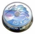 TDK 8cm DVD-R 1.4GB camcorder discs 10 disc spindle