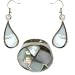 Sterling Silver Set - Earring and Ring Sets with Pearl Jewelry Indian Style (erss032)