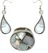 Earrings Ring Set Silver Jewelry(erss032)