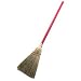 Size 6 Junior Lobby Broom w/24" Red Handle (10-0214)