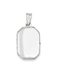 Genuine IceCarats Designer Jewelry Gift Sterling Silver 23Mm Locket