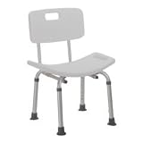 Deluxe Bath Bench with Back