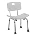 Deluxe Bath Bench with Back