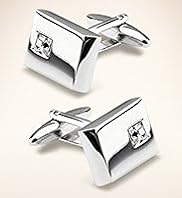 Rectangular Shape Single Crystal Cufflinks