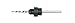 W.L. Fuller C7M #7 Complete Countersink with Taper Drill