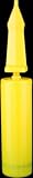 Hand Held Dual Action Air Balloon Pump Single Red/Yellow