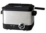 Cuisinart 電気フライヤー CDF100JBS [ 10品目レシピ付き ]
