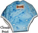 ADJUSTABLE Potty Training Pants/ Trainers/ Resuable & Washable Bamboo Minky One Size by BubuBibi - C