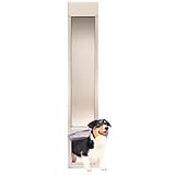 PetSafe Deluxe Pet Panel for Sliding Doors, Satin
