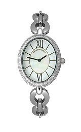 silver women's watch,diamond women's watch,stainless steel women's watch