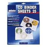 CD Media Binder Refill, 25 Refill Pages