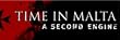 TIME IN MALTA - A Second Engine - Sticker
