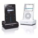 Philips DC276 Gogear & Ipod Docking Cradles To Be Used W/the Mcm276r/37 Blk & White