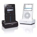 Philips GoGear  IPod Docking Cradles to be used w/the MCM276R/37, Blk  White