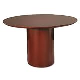 MAYLINE COMPANY Napoli Series 48 Round Conference Table Base, Cherry