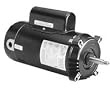 1 hp 3450rpm 56J Frame 115230 Volts - Energy Efficient Swimming Pool Pump Motor Service Factor = 1.40 - AO Smith Electric Motor # CT1102