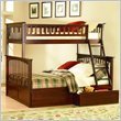 Atlantic Furniture Columbia Wood Bunk Bed Frame