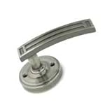 Amerock Symmetry Levers - Pewter ,left and right, - Privacy With Bed and Bath - E4420 / E4420-5-PWT