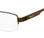 FOSSIL EYEGLASSES FO GLENN 0PEG BROWN