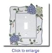 Nantucket Hydrangea Single Switchplate