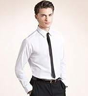 Slim Fit Limited Collection Cotton Rich Plain Shirt with Tie