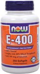 E-400 by NOW Foods - Vitamins (400 IU - 250 Softgels)