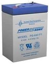 Universal Power Group 6V 4.5Ah Interstate Batteries SEC0905 SLA Rechargable Battery - 3 Pack